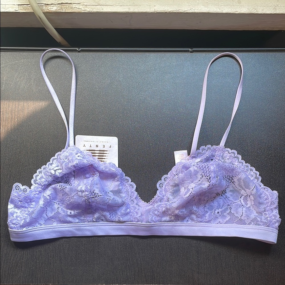 Savage X Fenty Lavender Lace Bralette